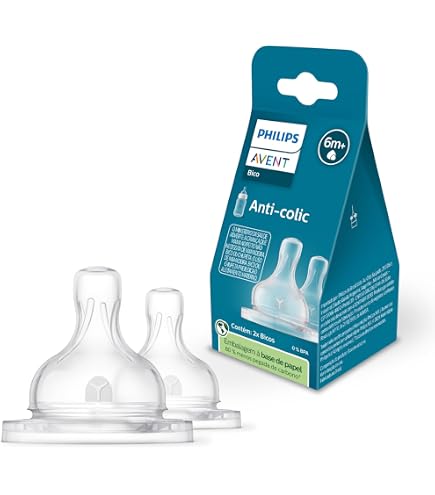 Kit Duplo de Bicos Anti-Colic T3 3m+ SCY763/02 Philips Avent
